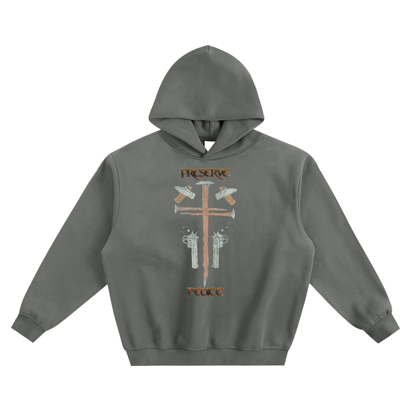 Fleeced Boxy Hoodie