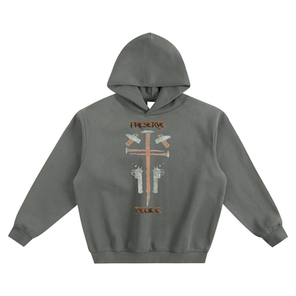 Fleeced Boxy Hoodie