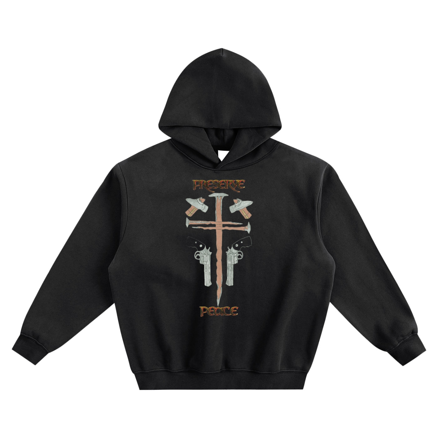 Fleeced Boxy Hoodie