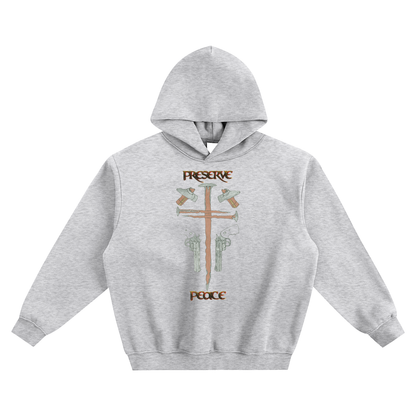Fleeced Boxy Hoodie